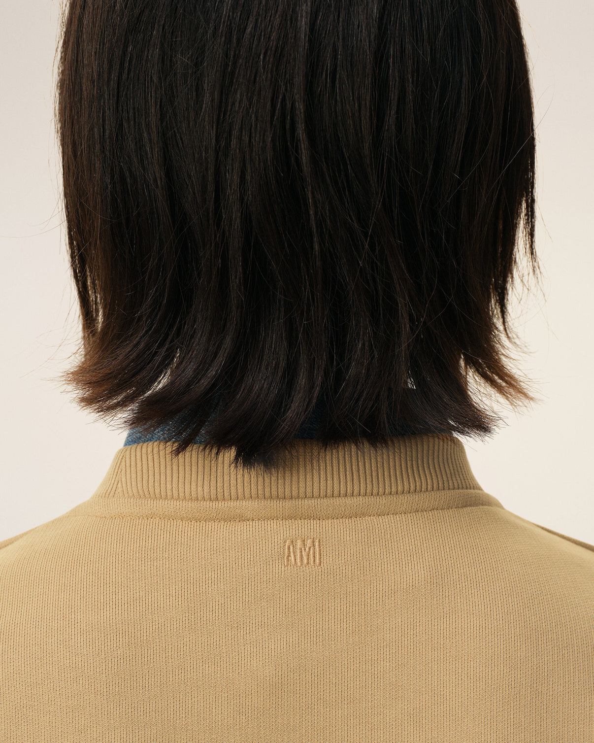 Beige Cotton Sweatshirt