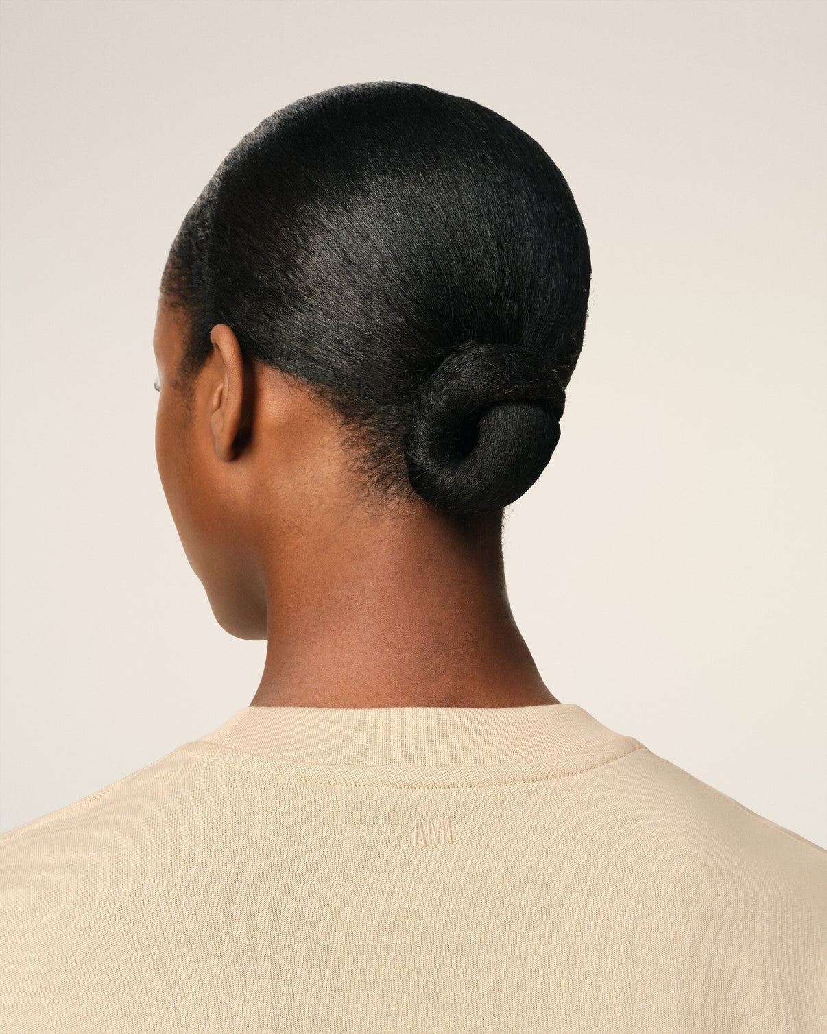 Beige Cotton T-Shirt