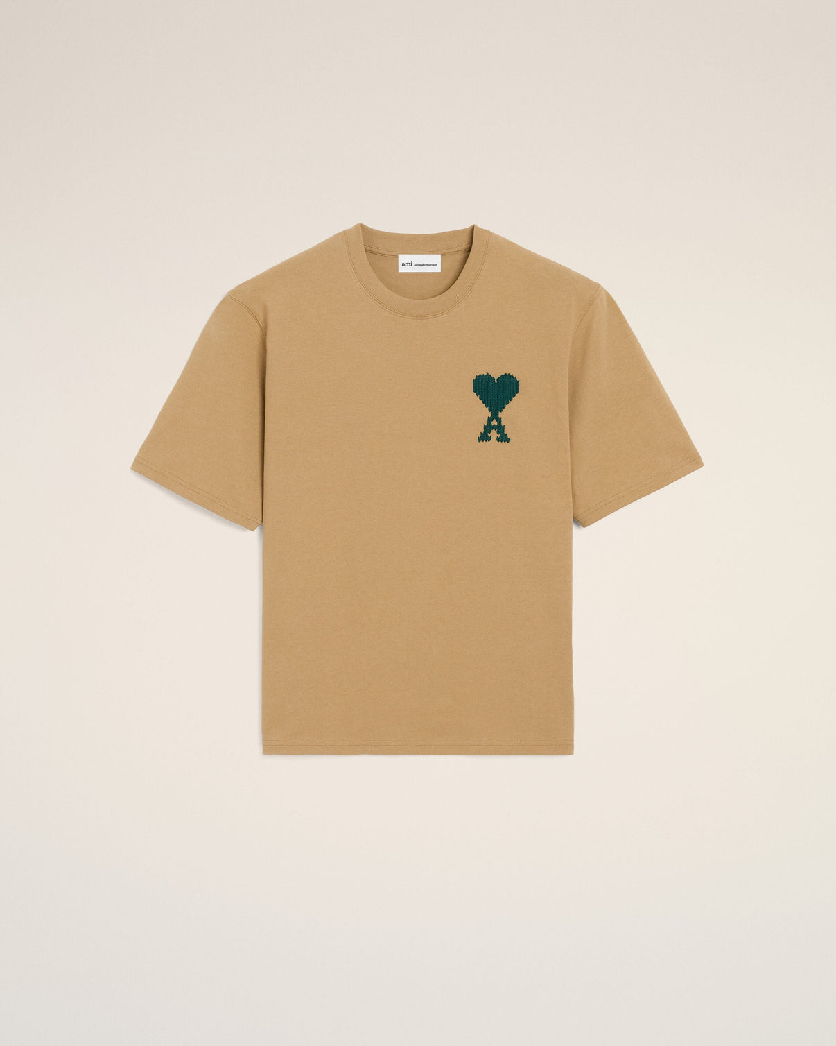 Beige Cotton T-shirt
