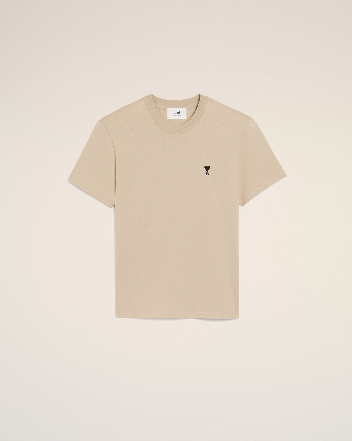 Beige Cotton T-shirt