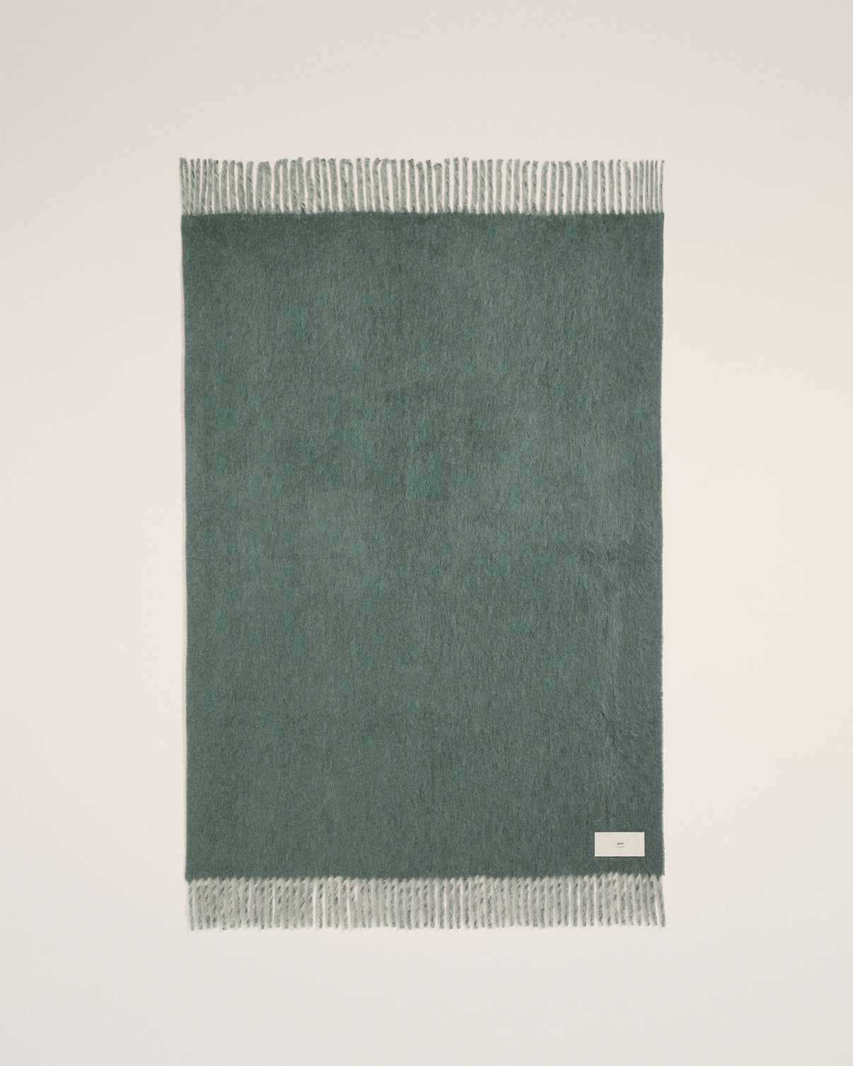 Bicolor Double-Sided Blanket With Tab