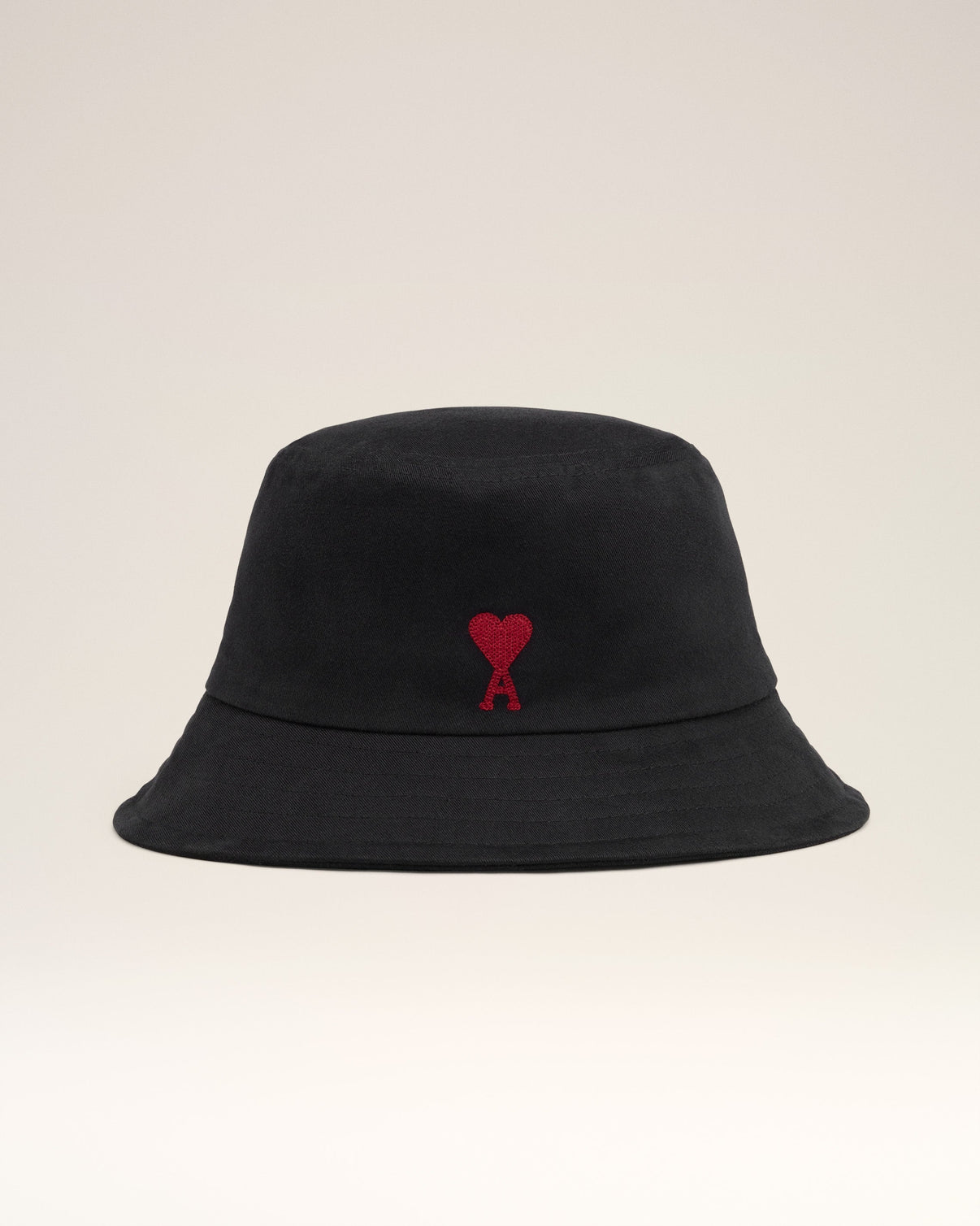Black Cotton Embroidery Bucket Hat