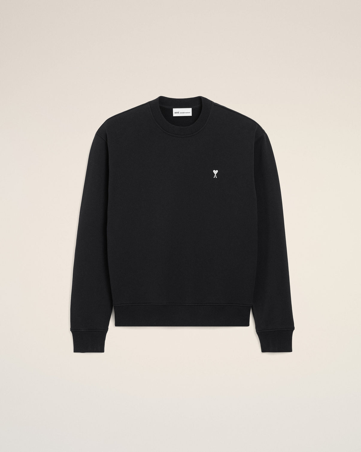 Black Cotton Sweatshirt
