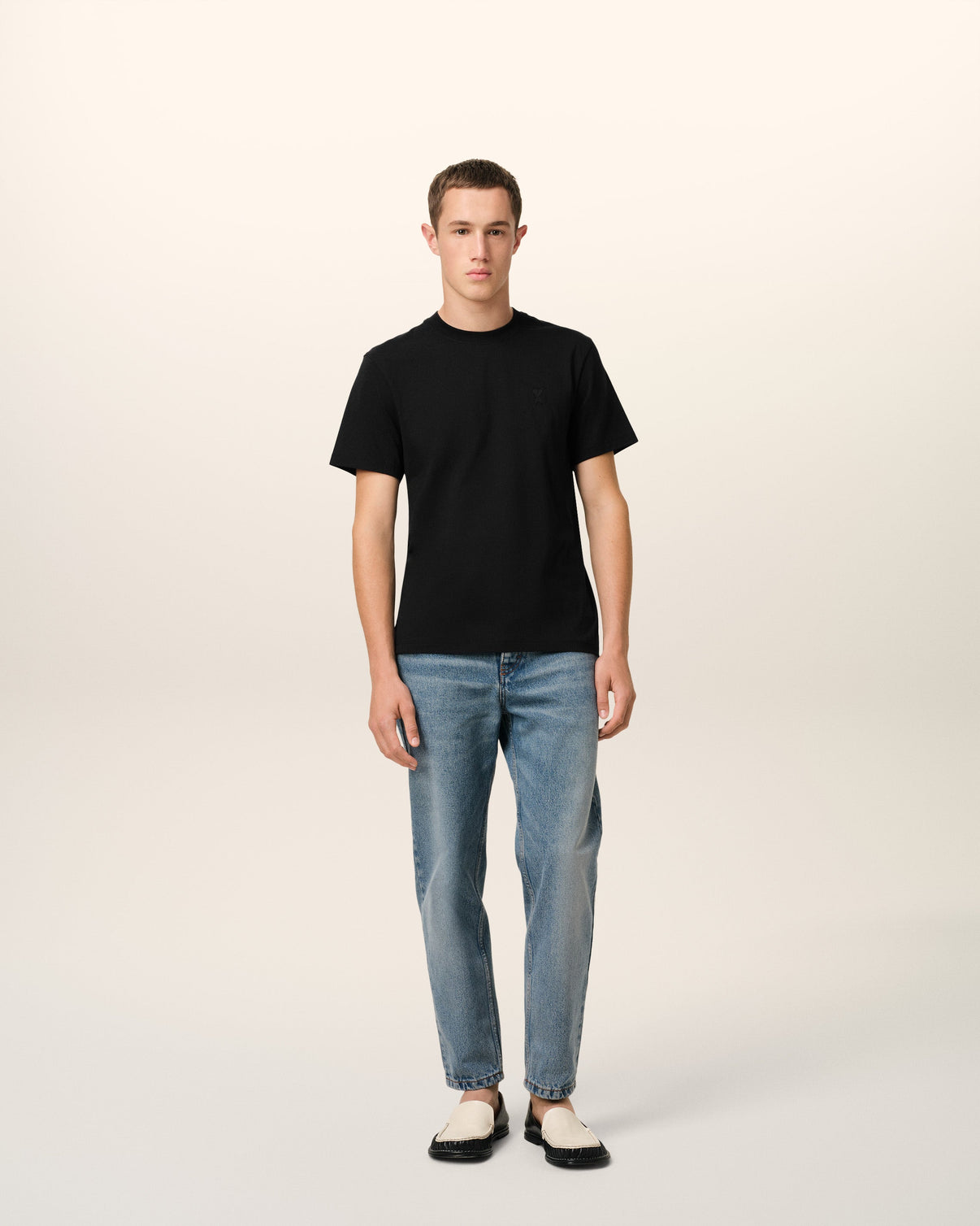 Black Cotton T-shirt