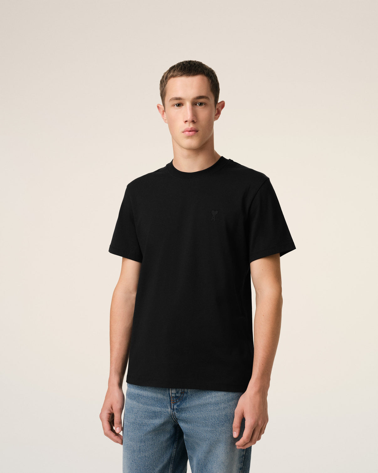 Black Cotton T-shirt