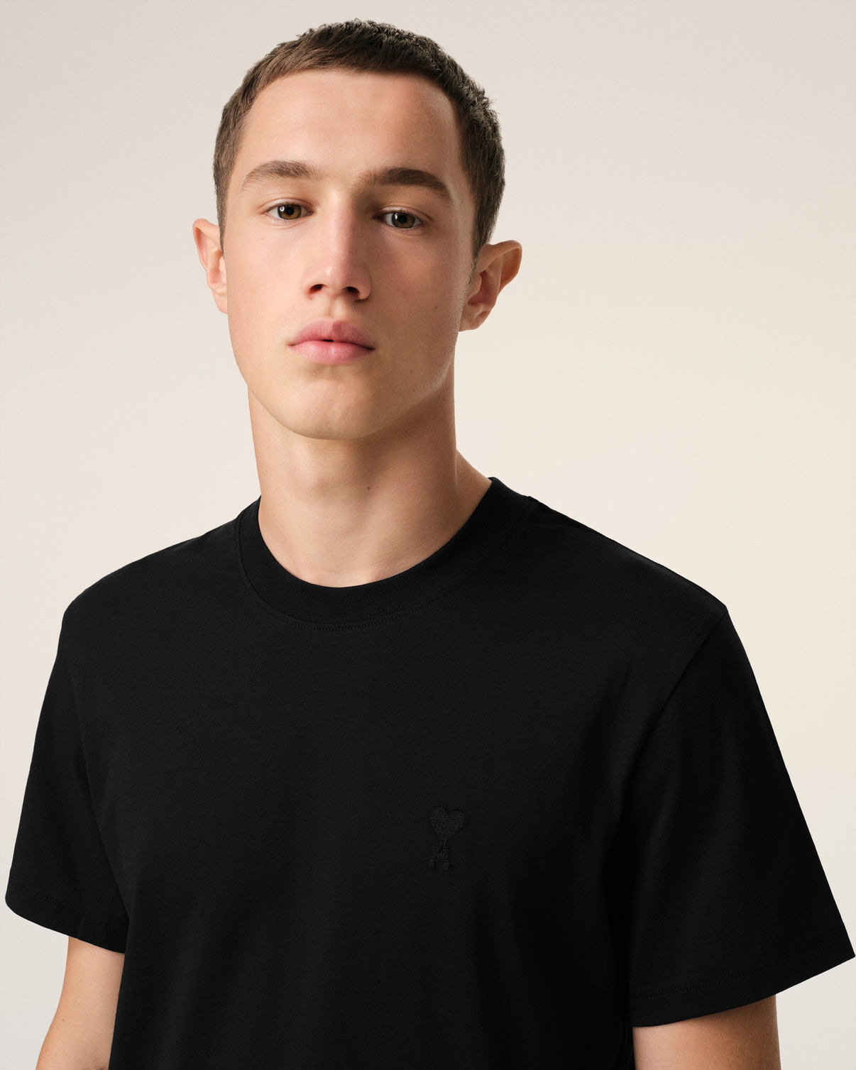 Black Cotton T-shirt