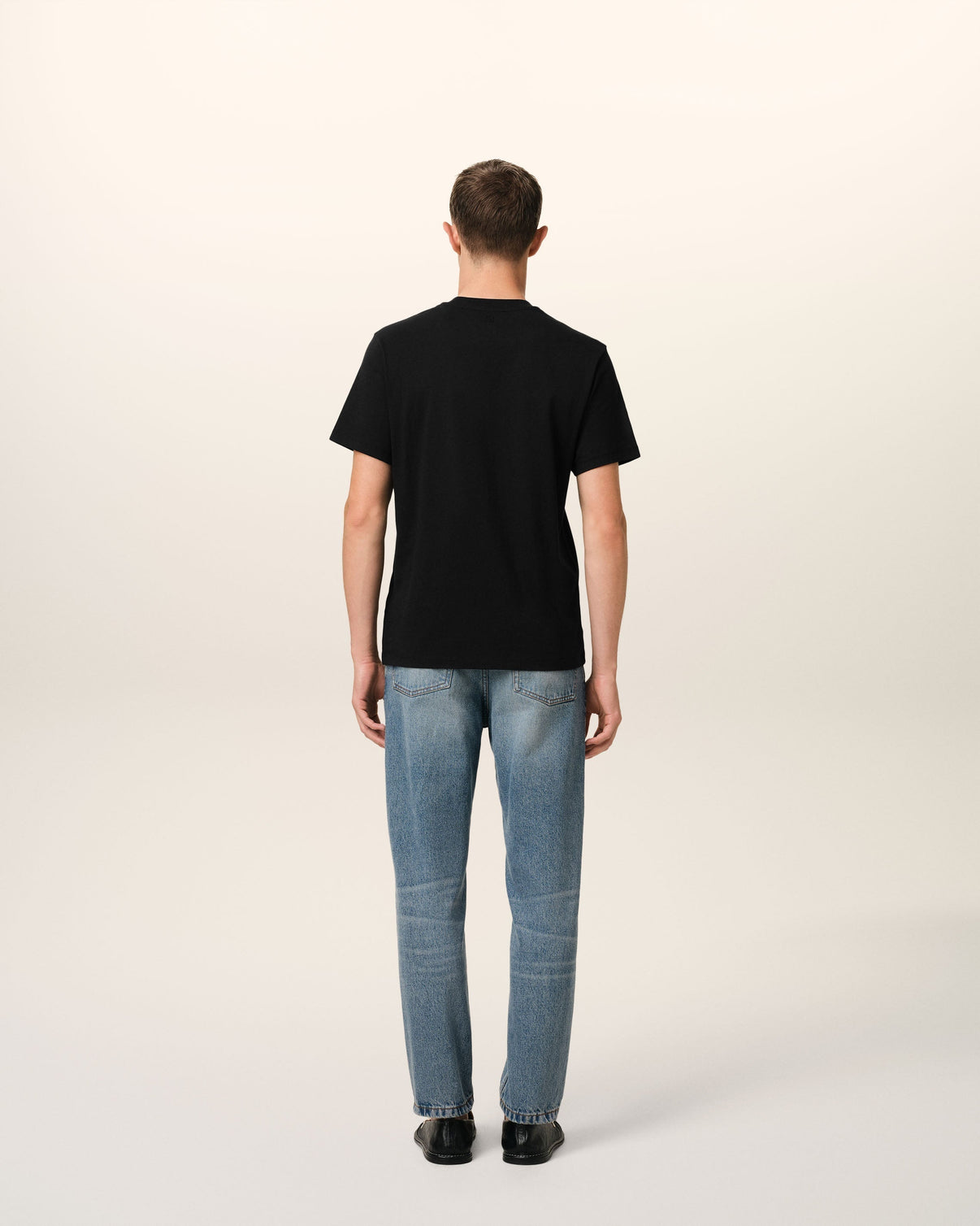 Black Cotton T-shirt