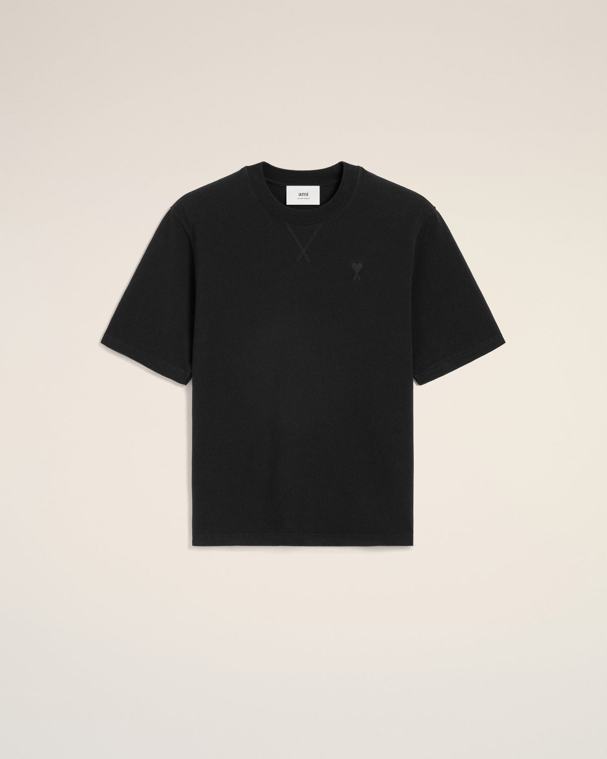 Black Cotton T-shirt