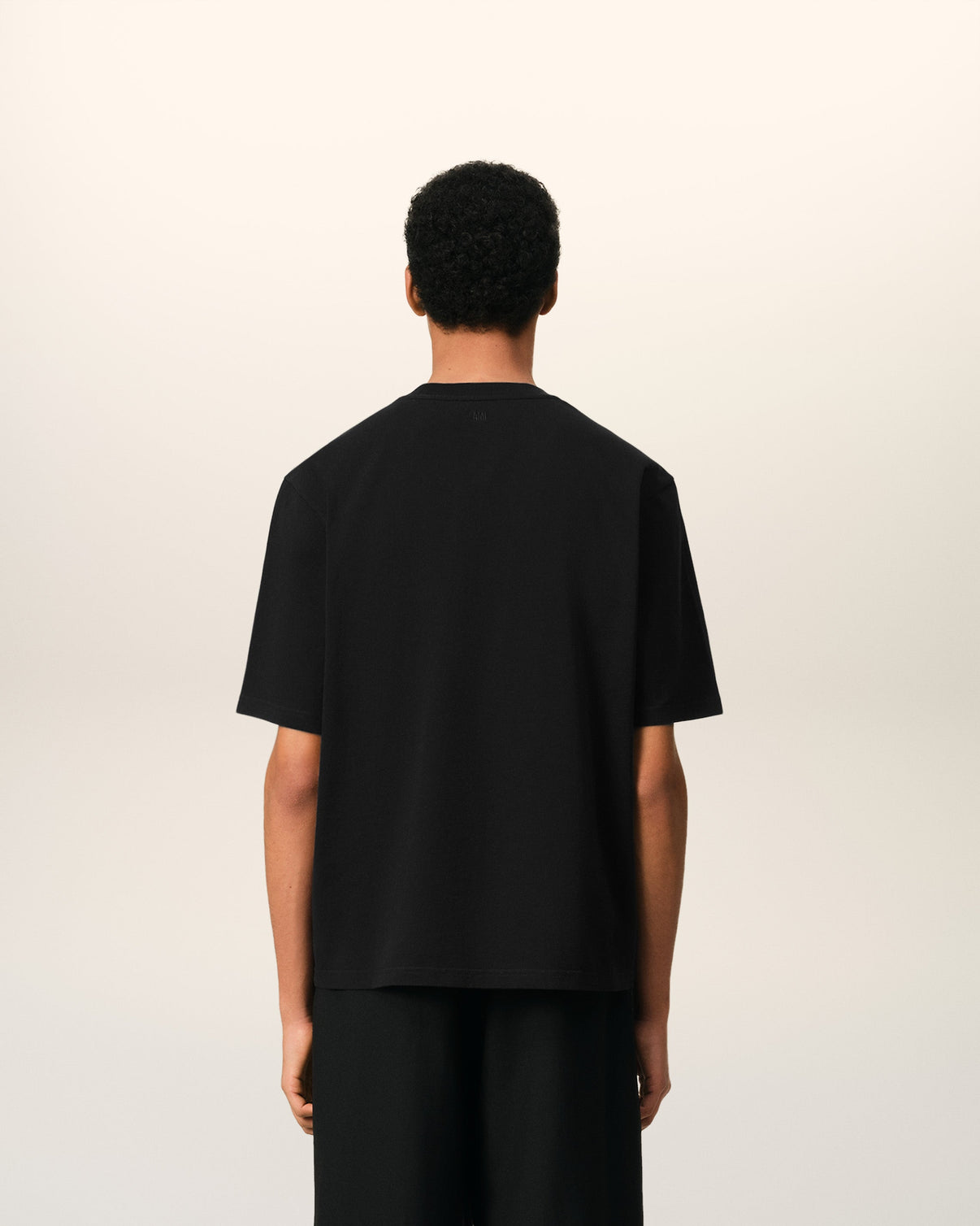 Black Cotton T-shirt