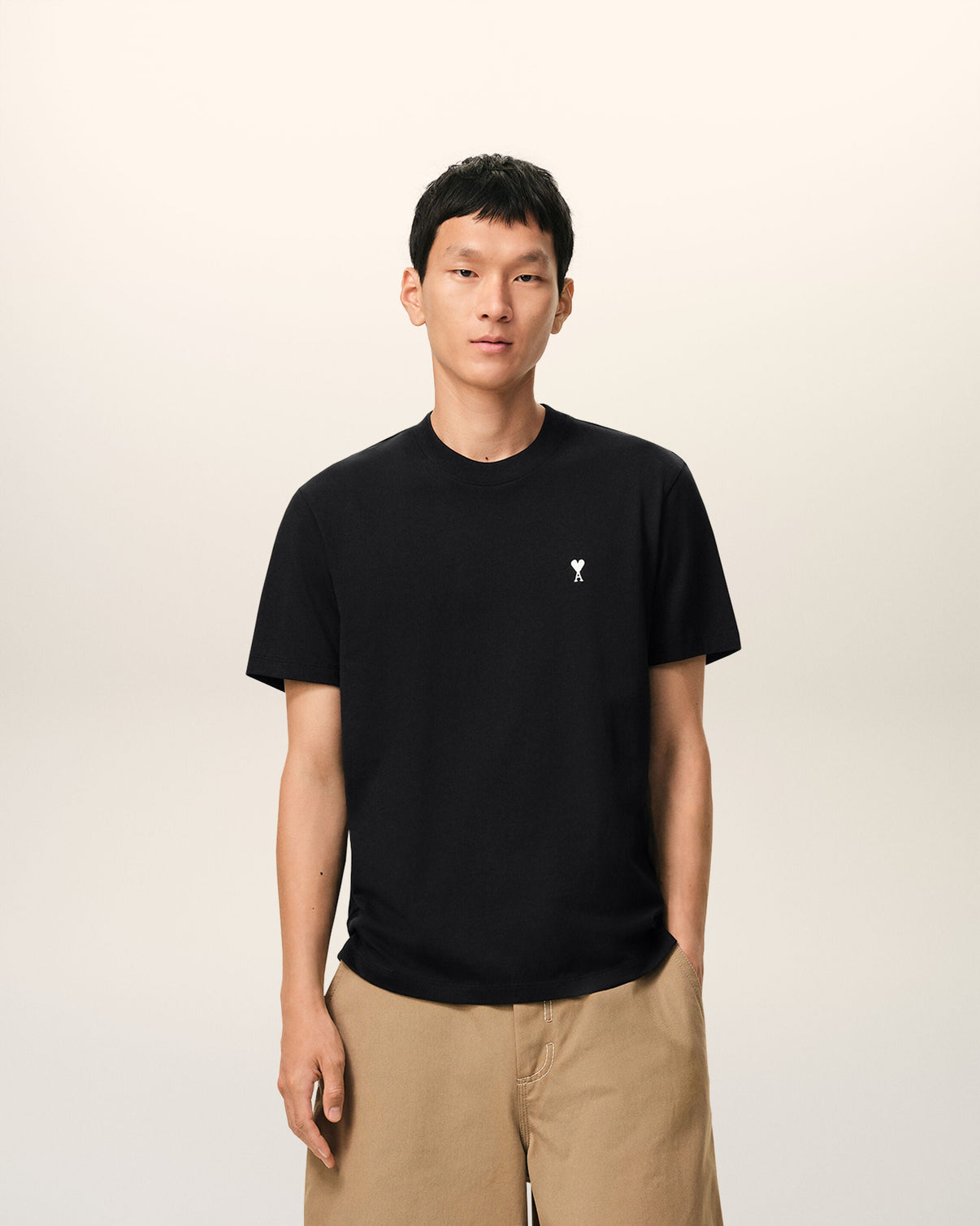 Black Cotton T-shirt
