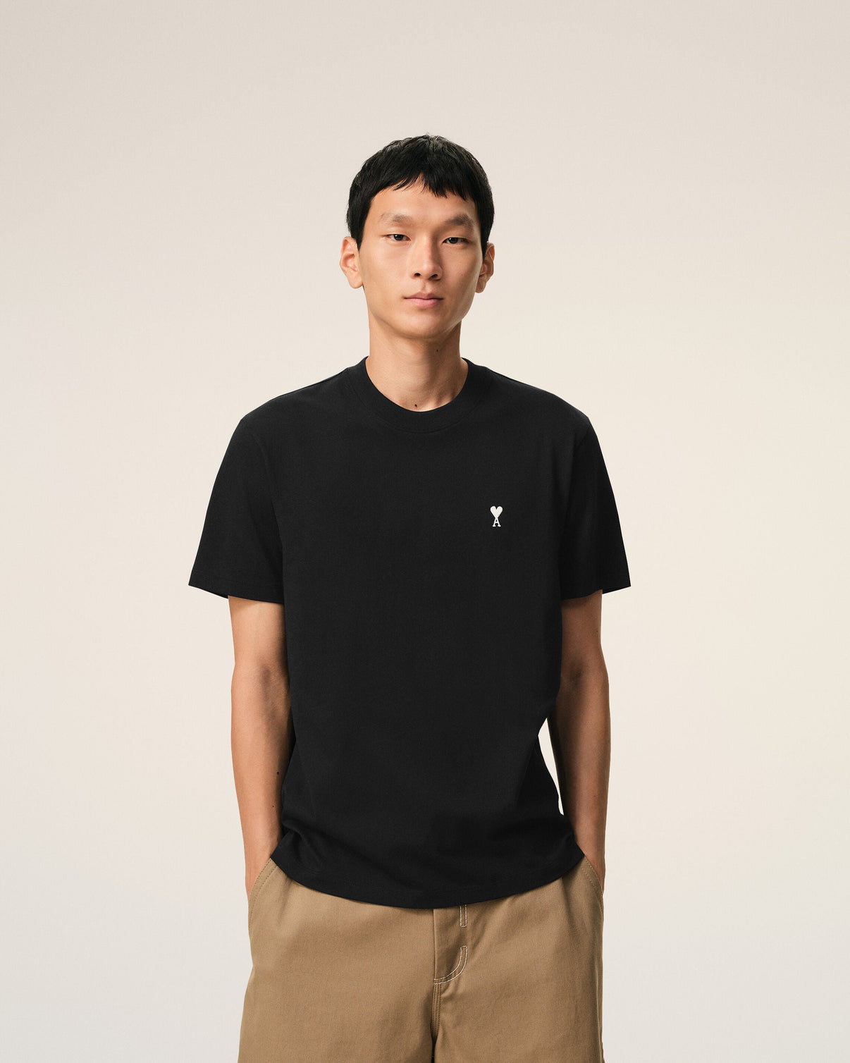 Black Cotton T-shirt