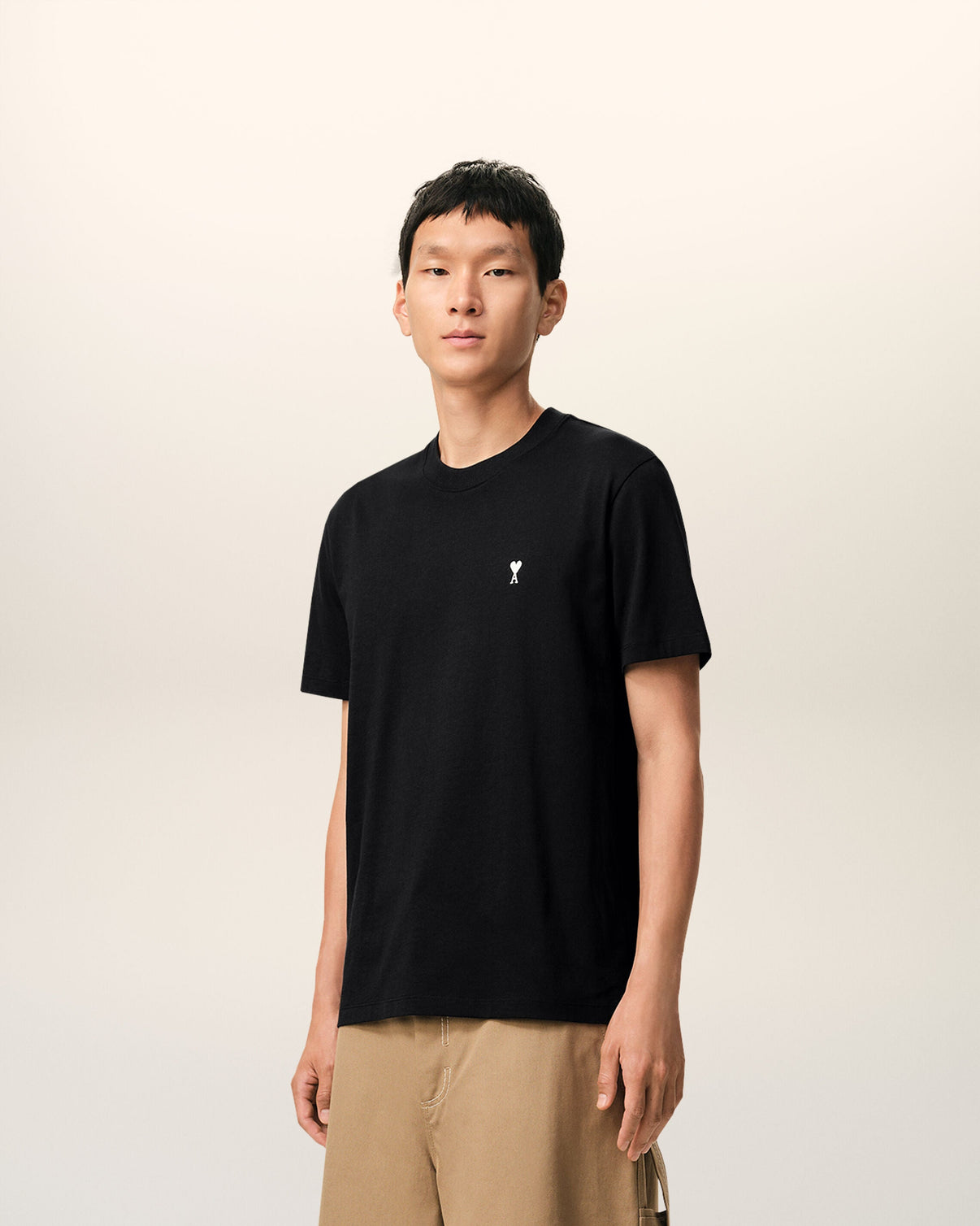 Black Cotton T-shirt