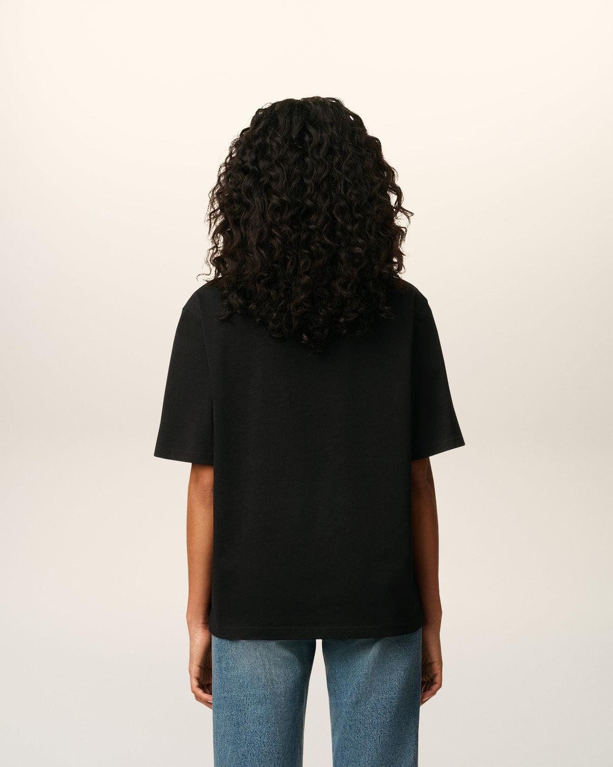 Black Cotton T-shirt