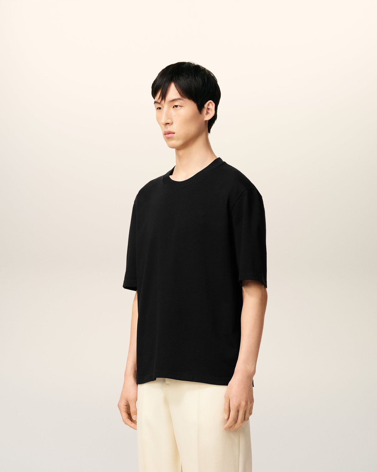 Black Cotton T-shirt