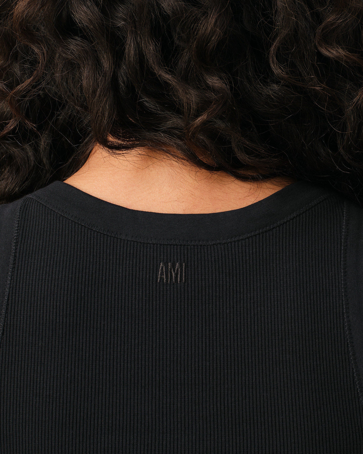 Black Cotton Tanktop