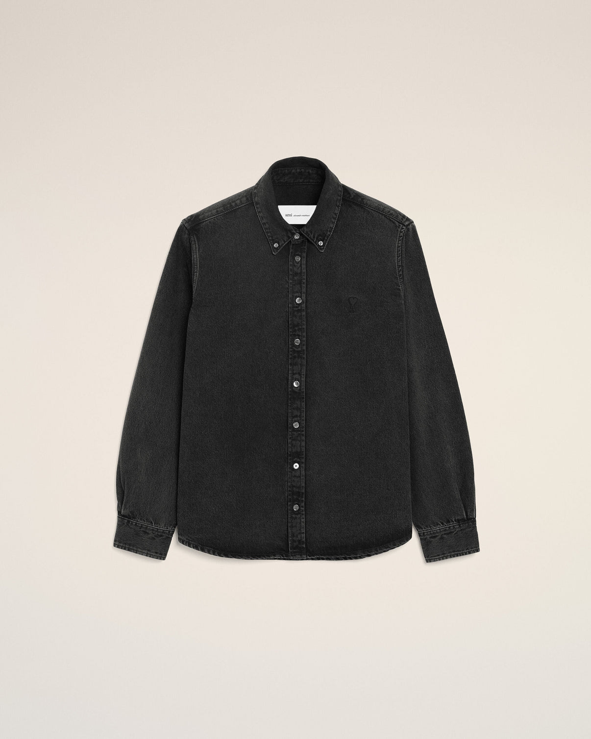 Black Denim Cotton Shirt