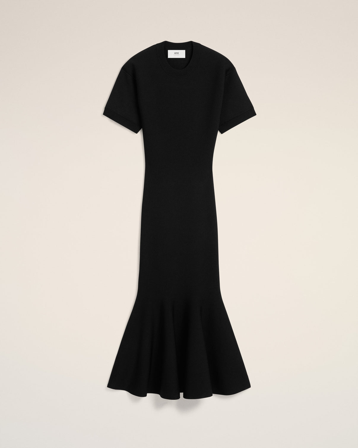 Black Godet Dress