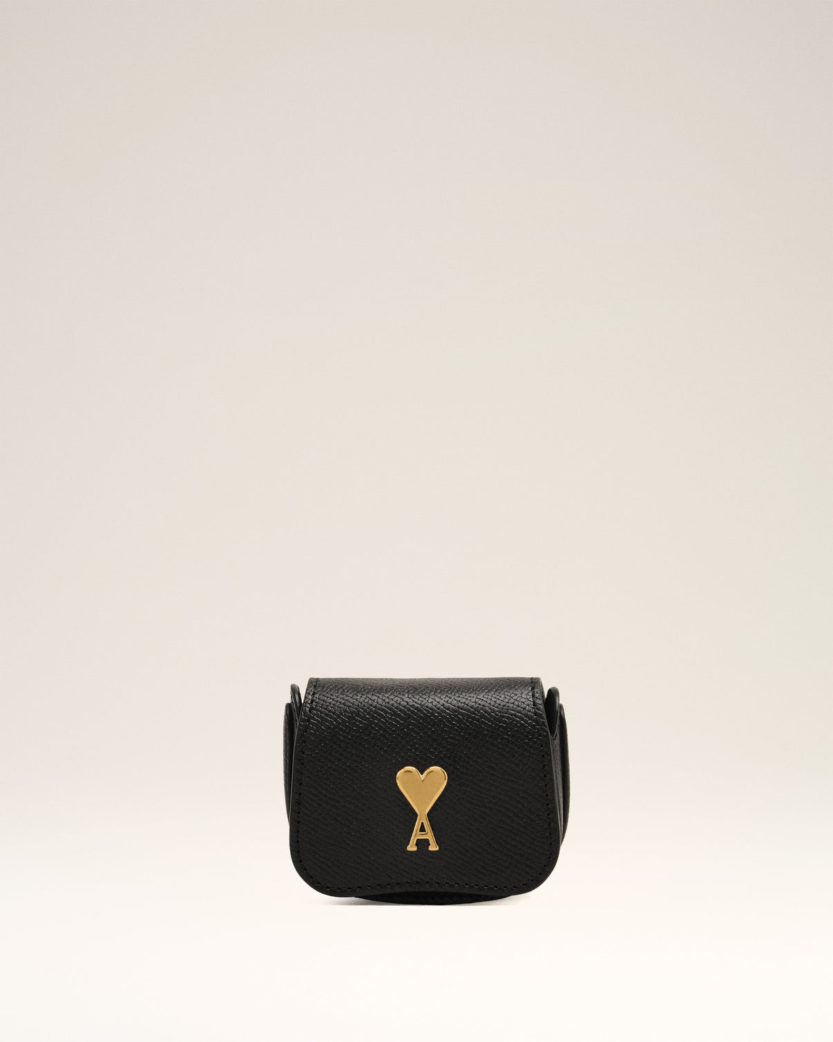 Black Leather Pais Paris Nano Pouch