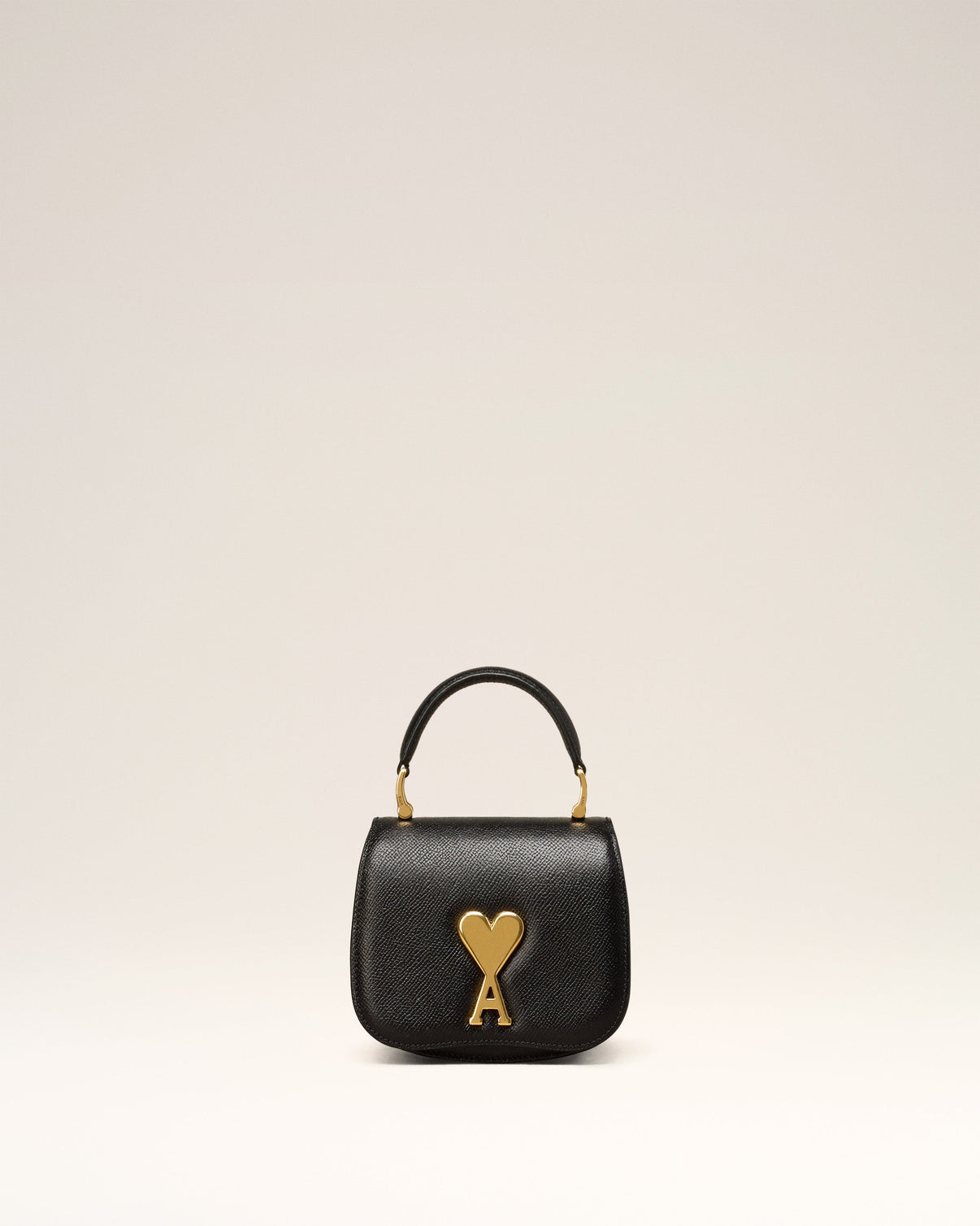 Black Leather Paris Paris Nano Bag
