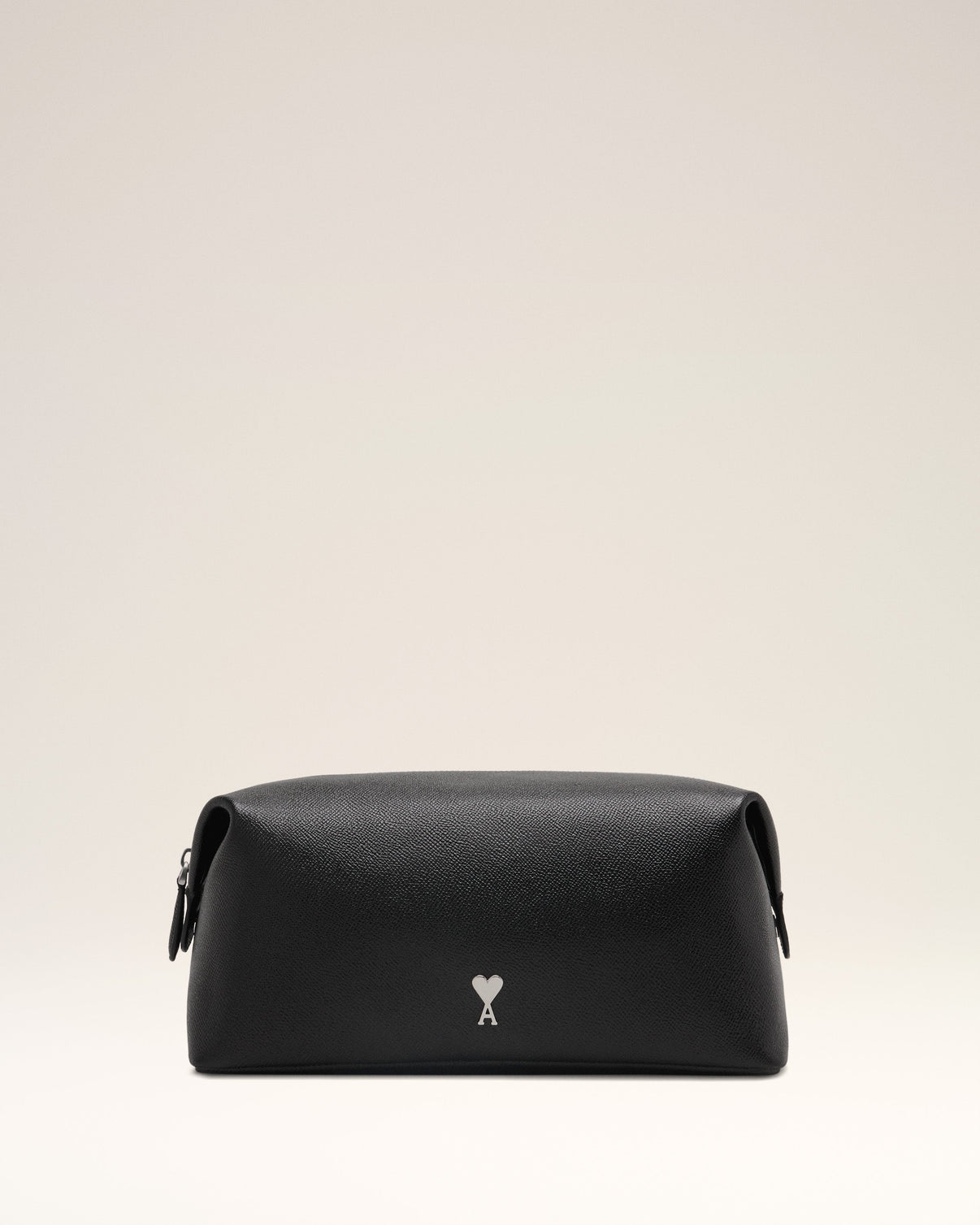 Black Leather Paris Paris Toiletry Pouch