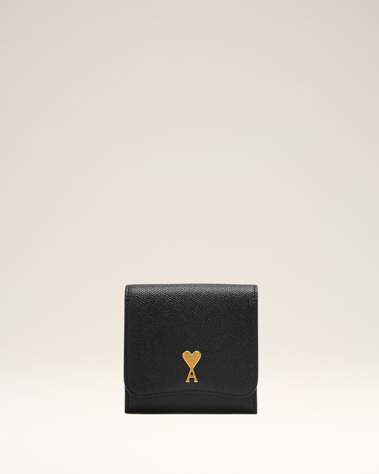 Black Leather Paris Paris Wallet