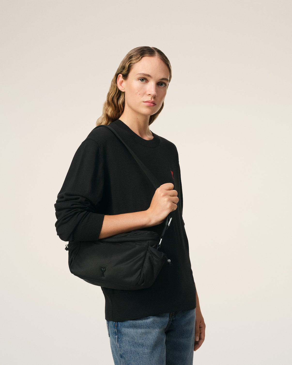 Black Messenger Bag