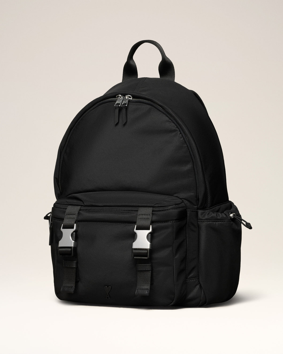 Black Nylon Backpack