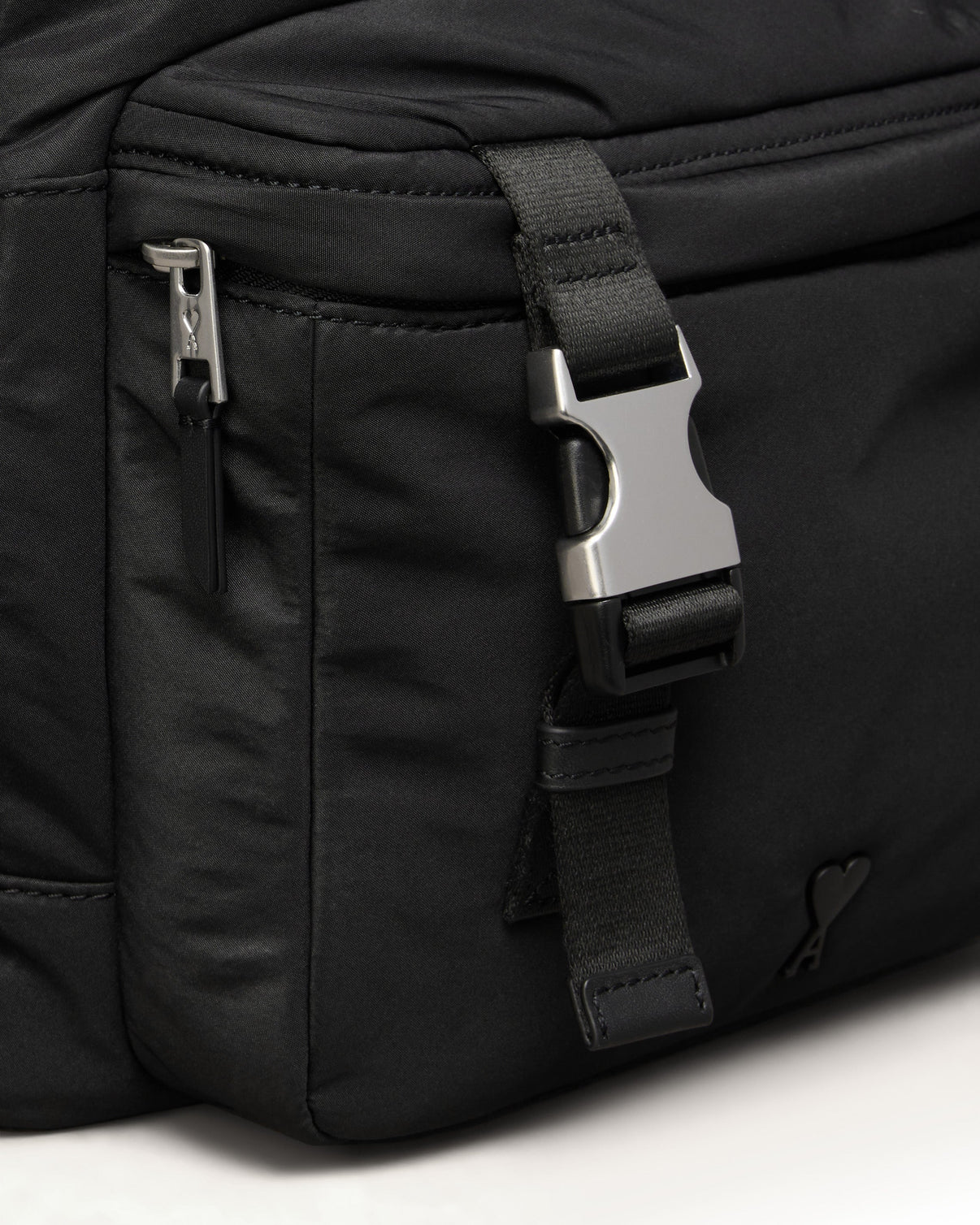 Black Nylon Backpack
