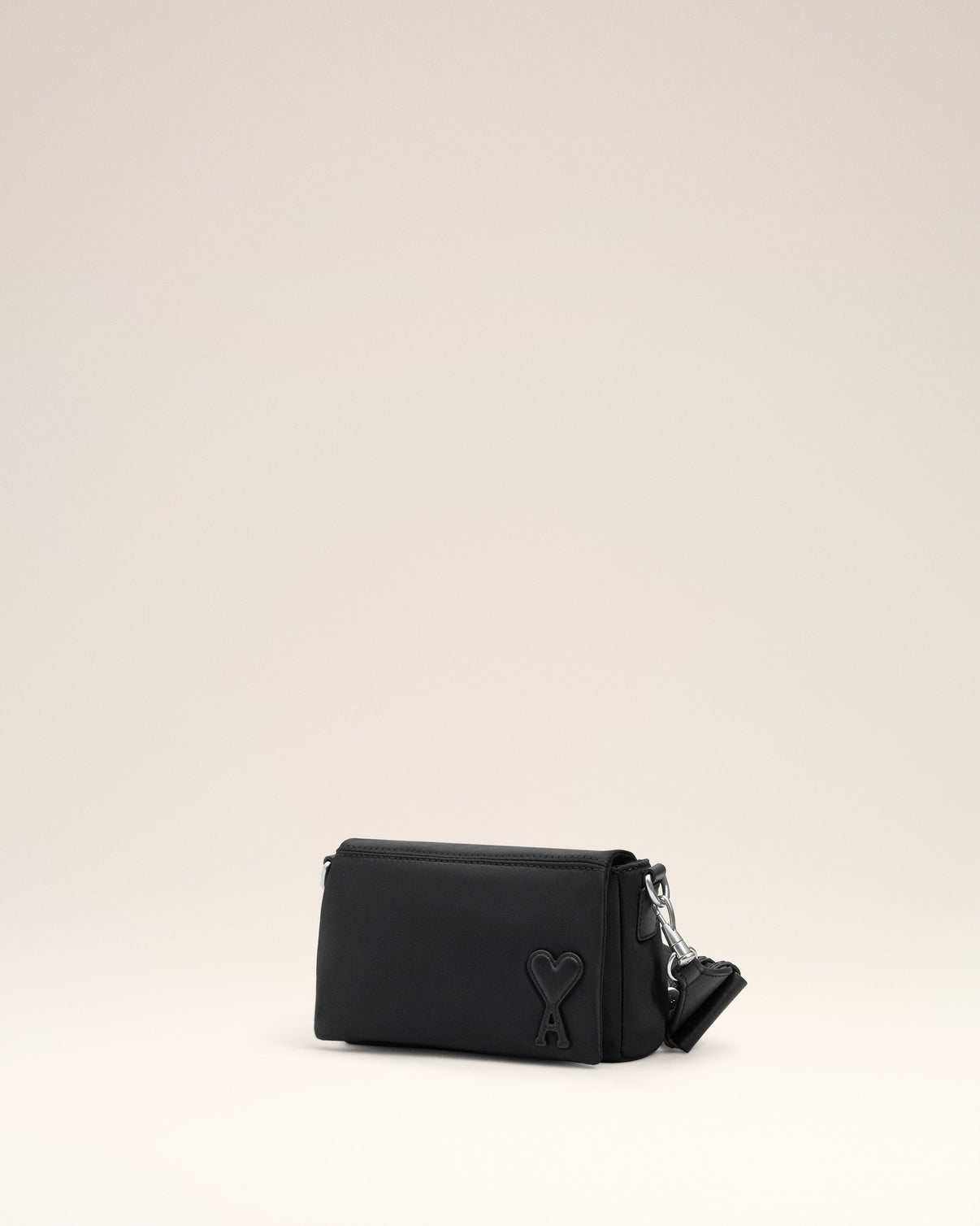 Black Nylon Canvas Marcel Lunch Box Bag