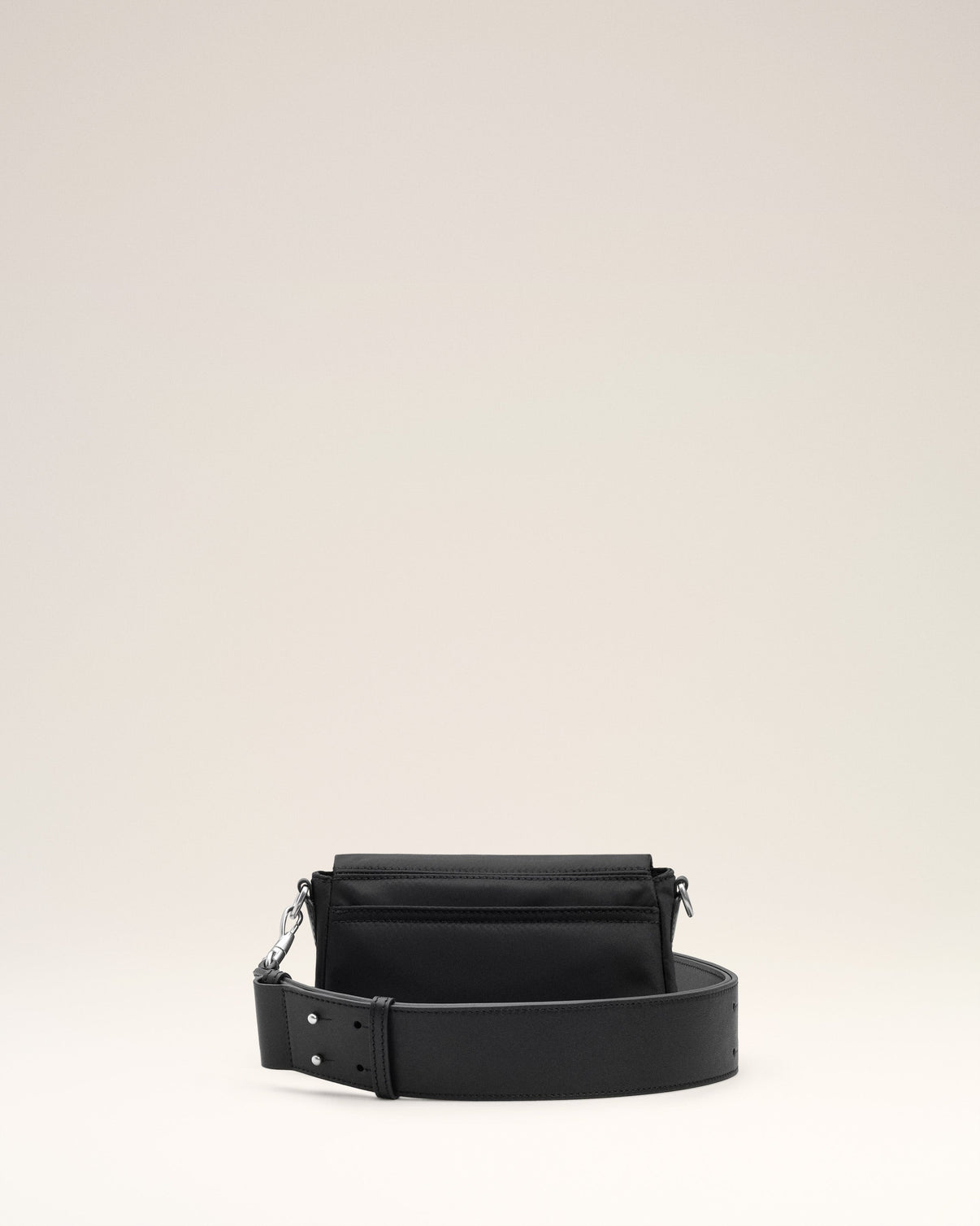 Black Nylon Canvas Marcel Lunch Box Bag