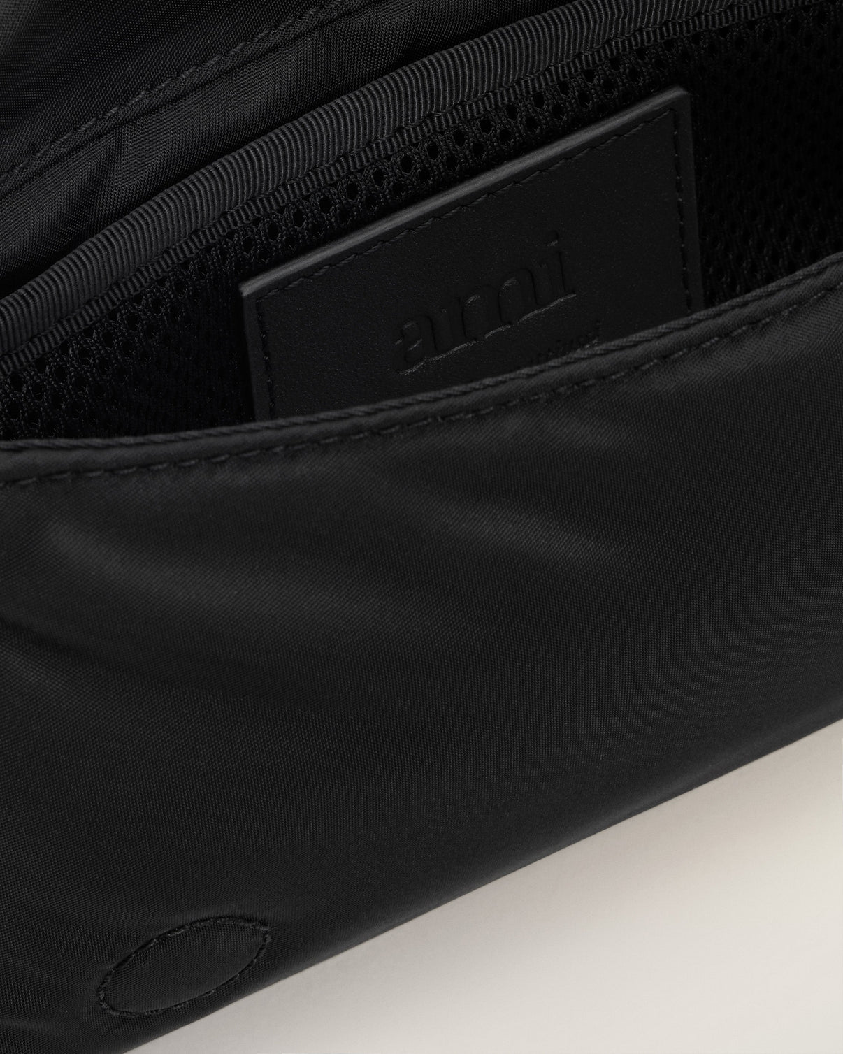 Black Nylon Canvas Marcel Lunch Box Bag