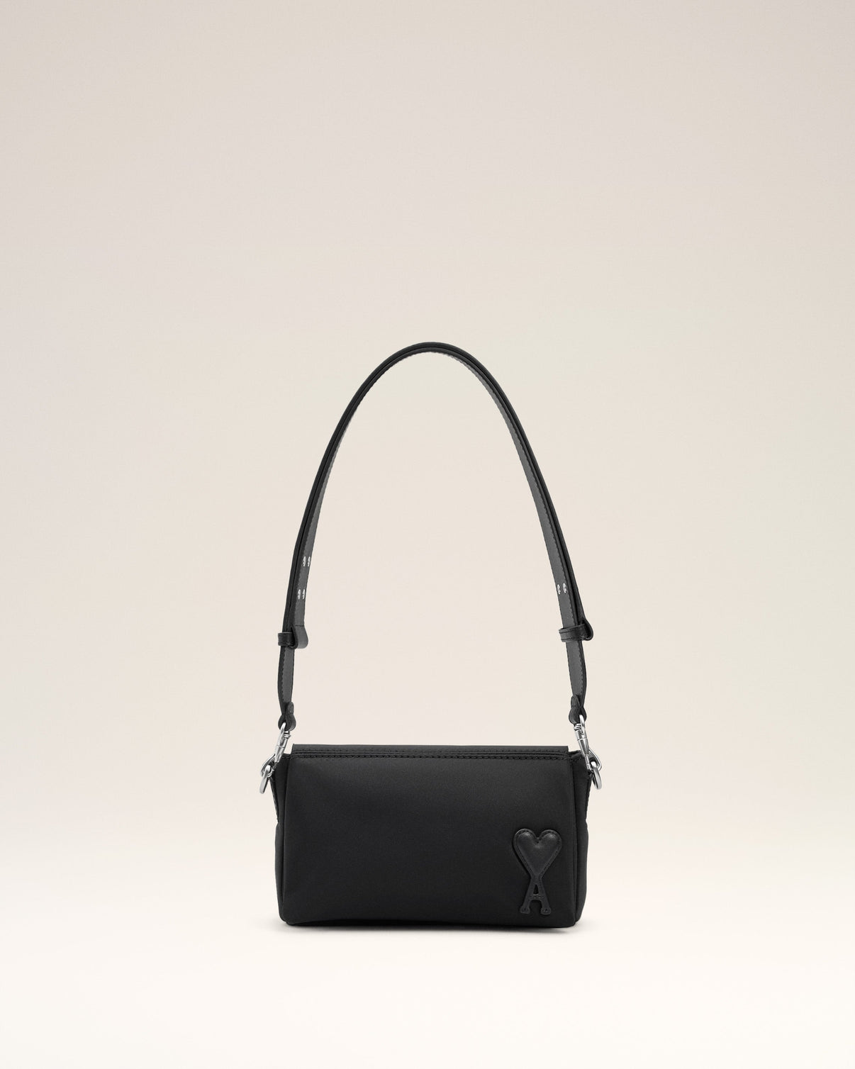 Black Nylon Canvas Marcel Lunch Box Bag