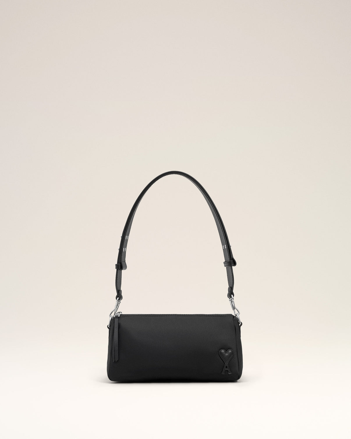 Black Nylon Marcel Bag