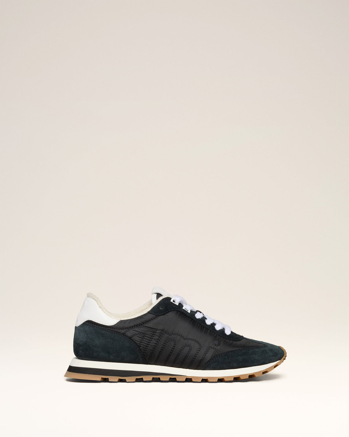 Black Nylon New Rush Sneakers
