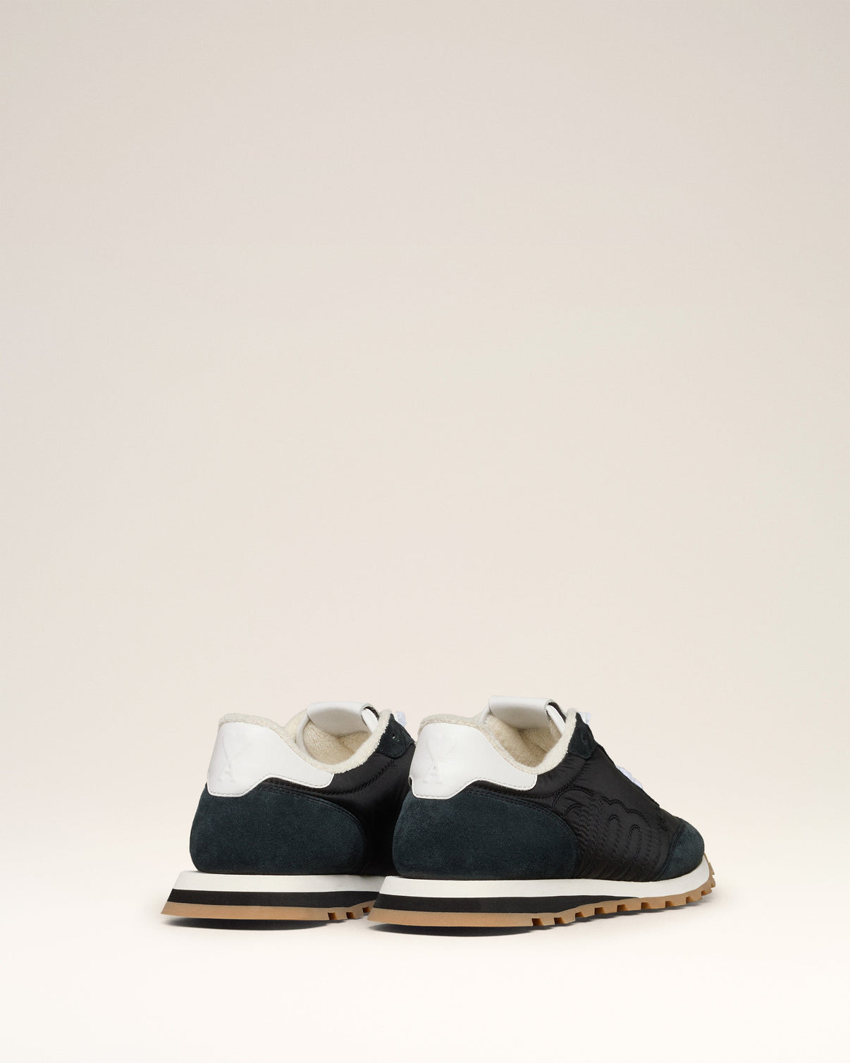 Black Nylon New Rush Sneakers