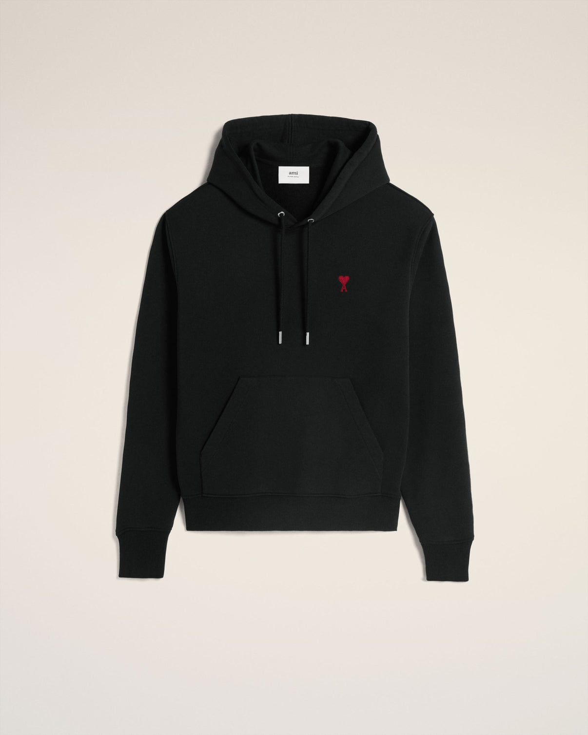 Black Organic Cotton Hoodie