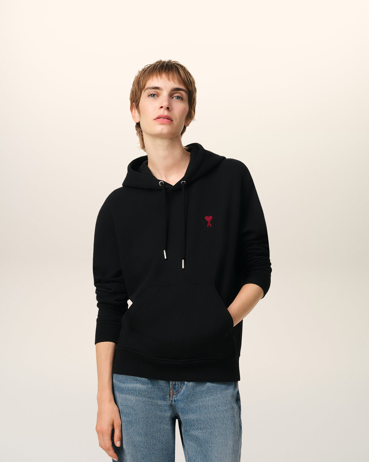 Black Organic Cotton Hoodie