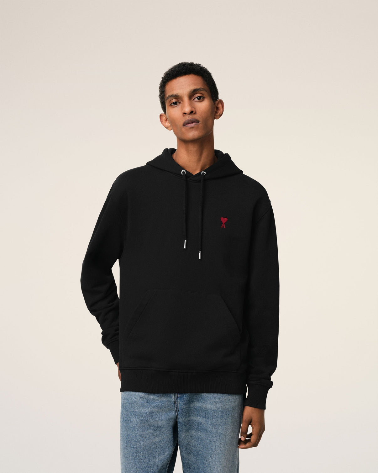 Black Organic Cotton Hoodie