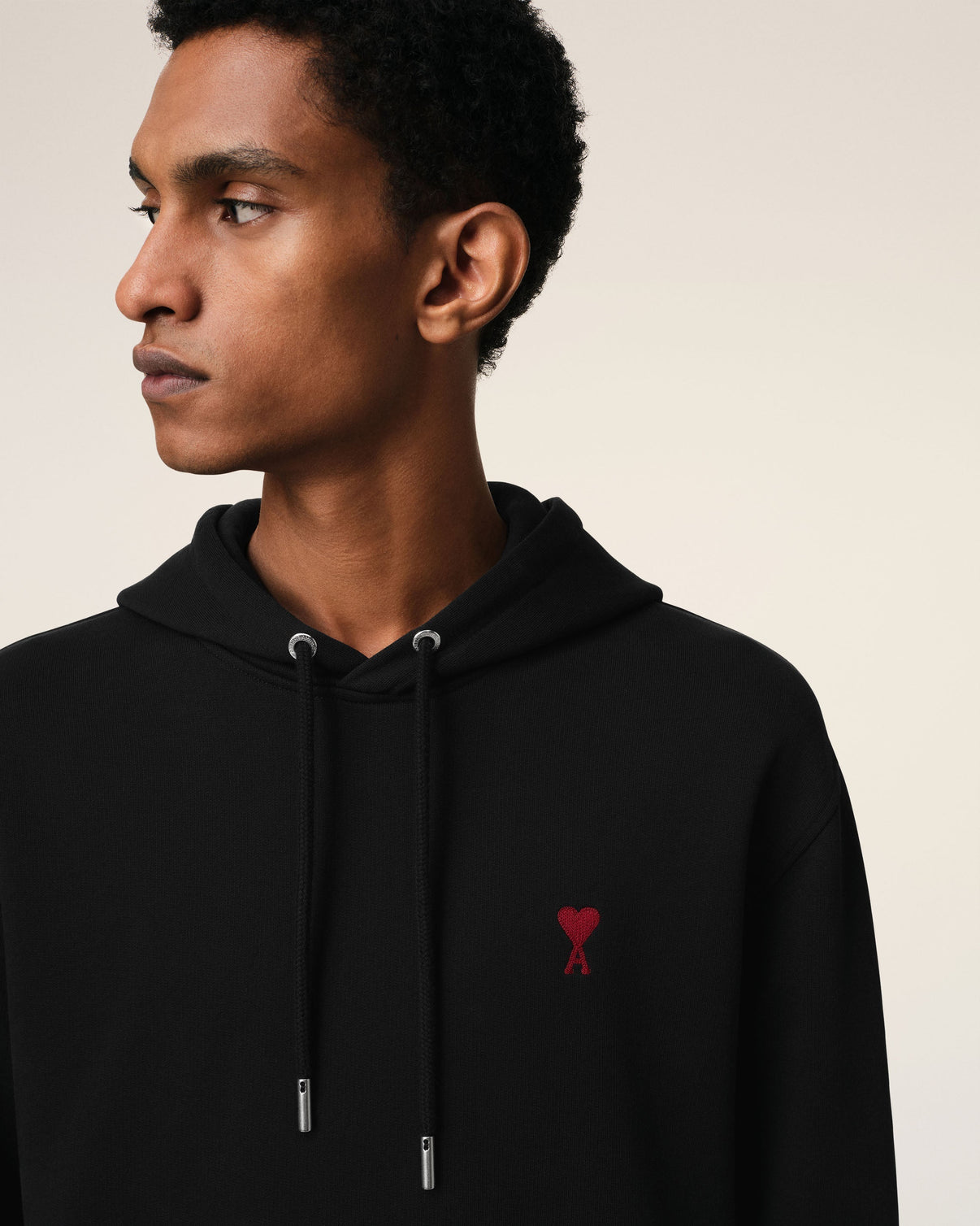 Black Organic Cotton Hoodie