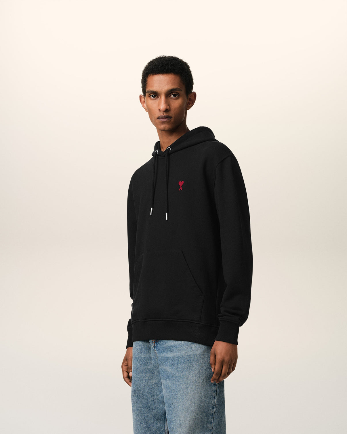 Black Organic Cotton Hoodie