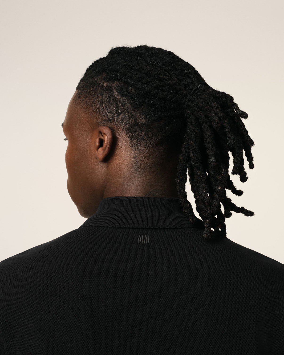 Black Organic Cotton Polo Shirt