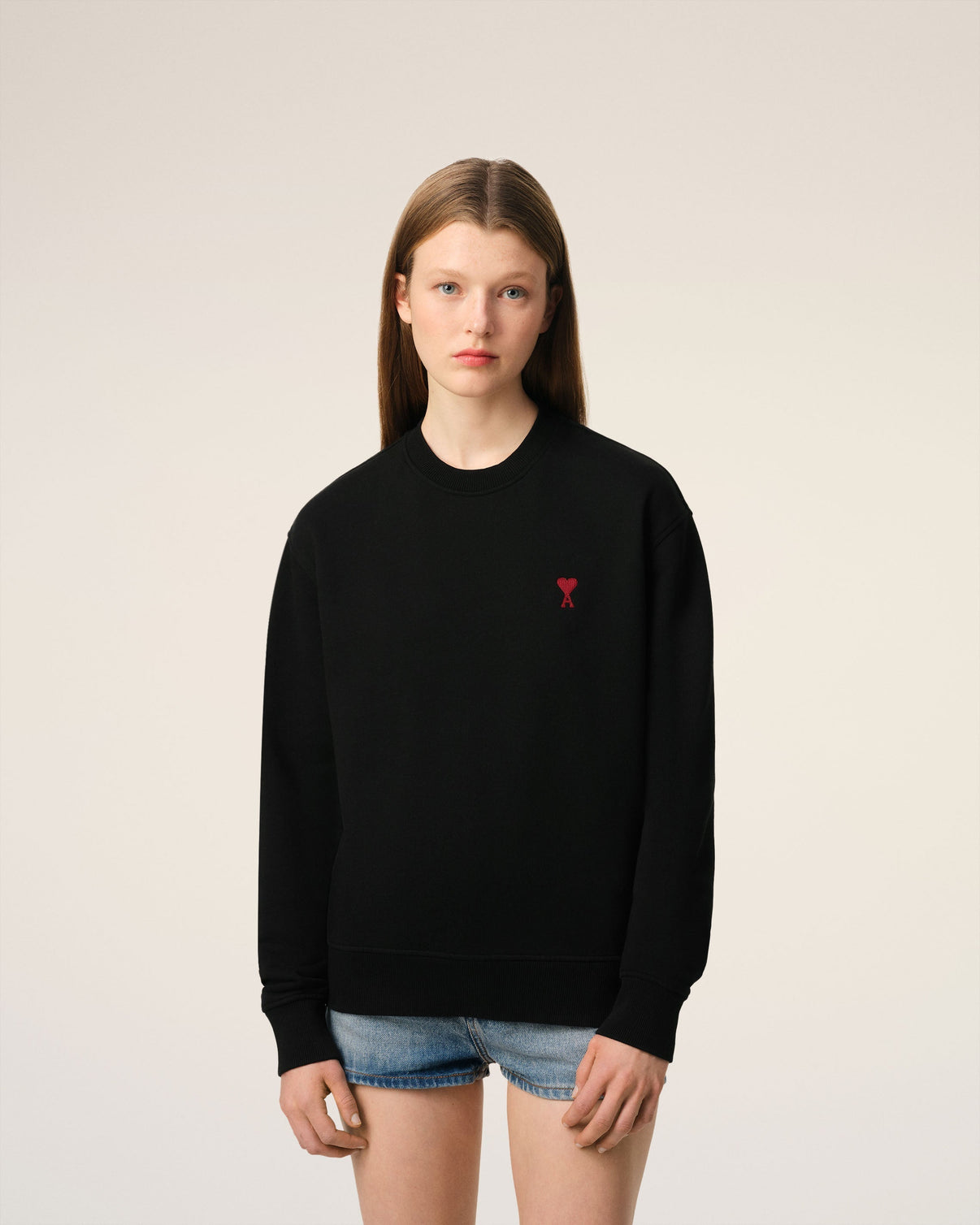 Black Organic Cotton Sweatshirt