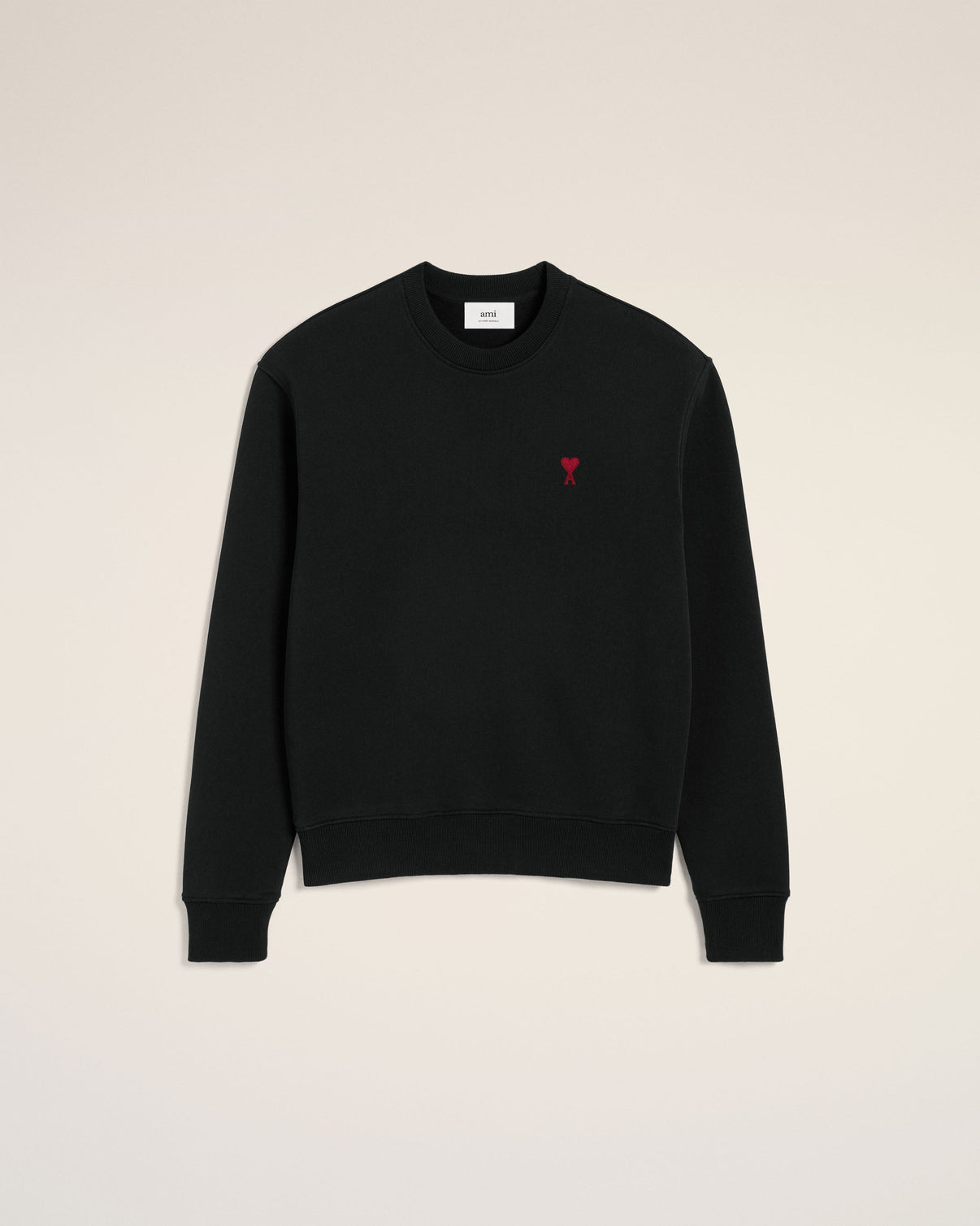Black Organic Cotton Sweatshirt