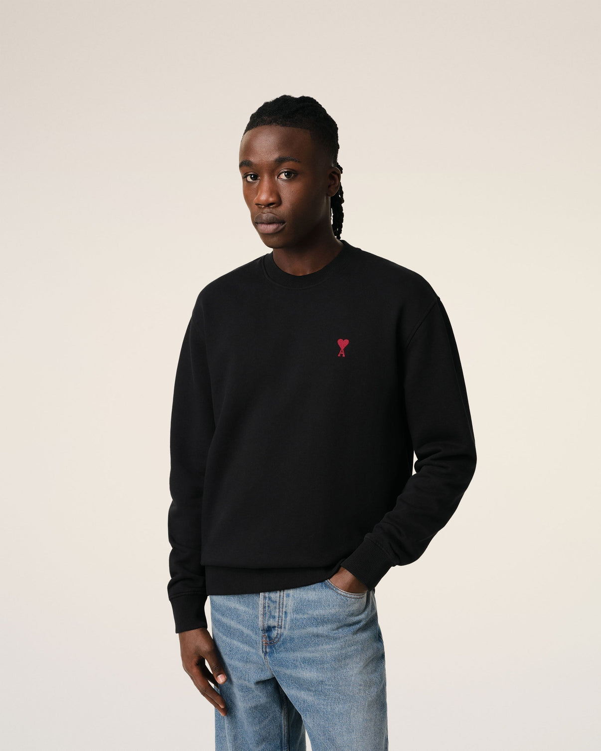 Black Organic Cotton Sweatshirt