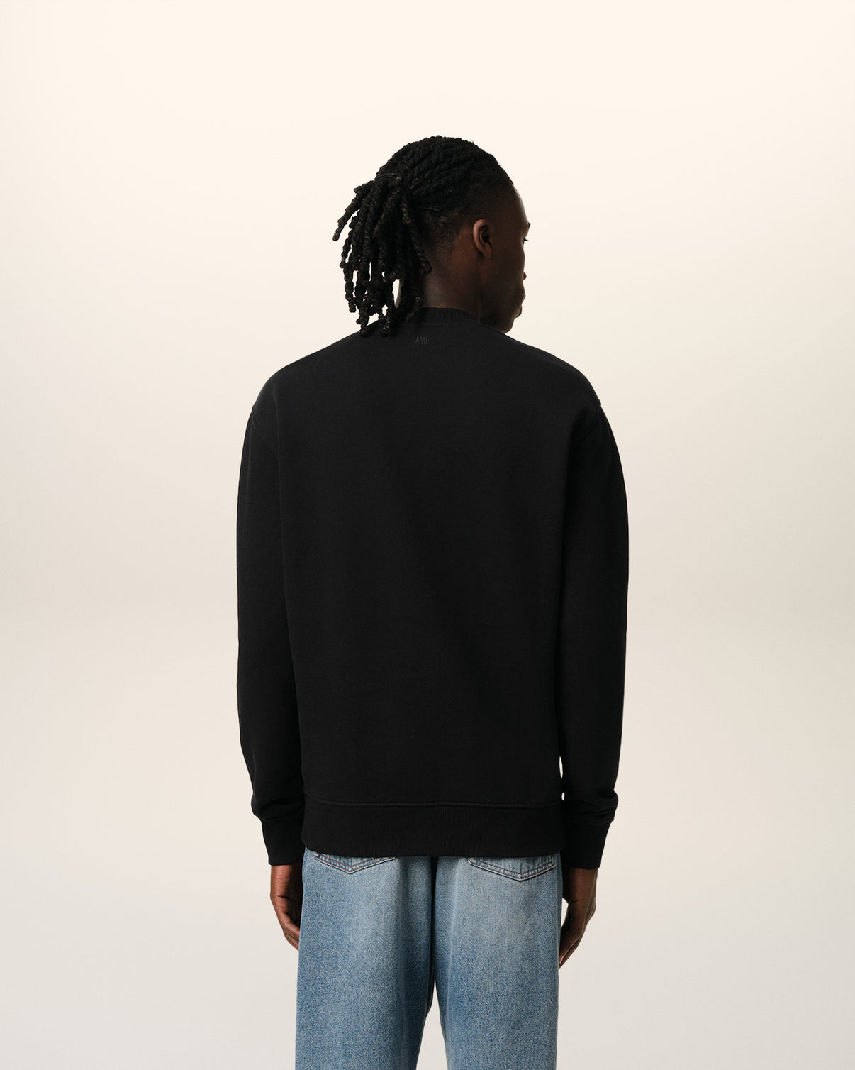 Black Organic Cotton Sweatshirt