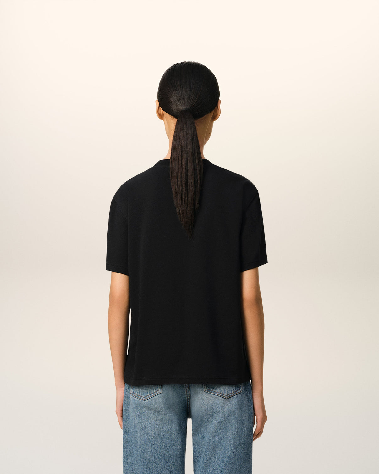 Black Organic Cotton T-shirt