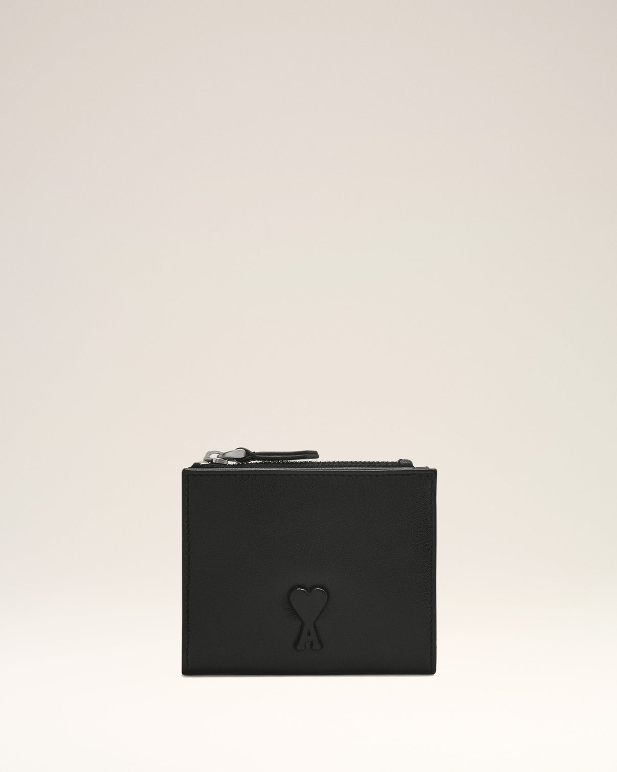 Black Smooth Leather Voulez Vous Folded Wallet