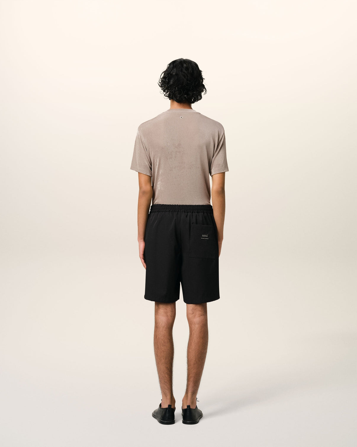 Black Twill Short