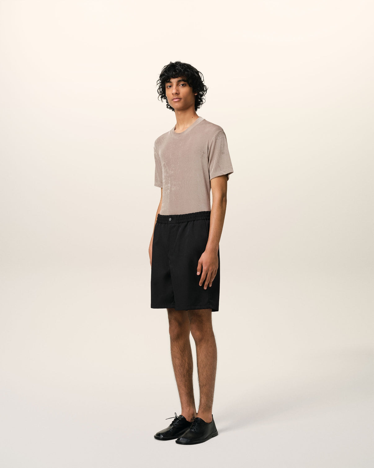 Black Twill Short
