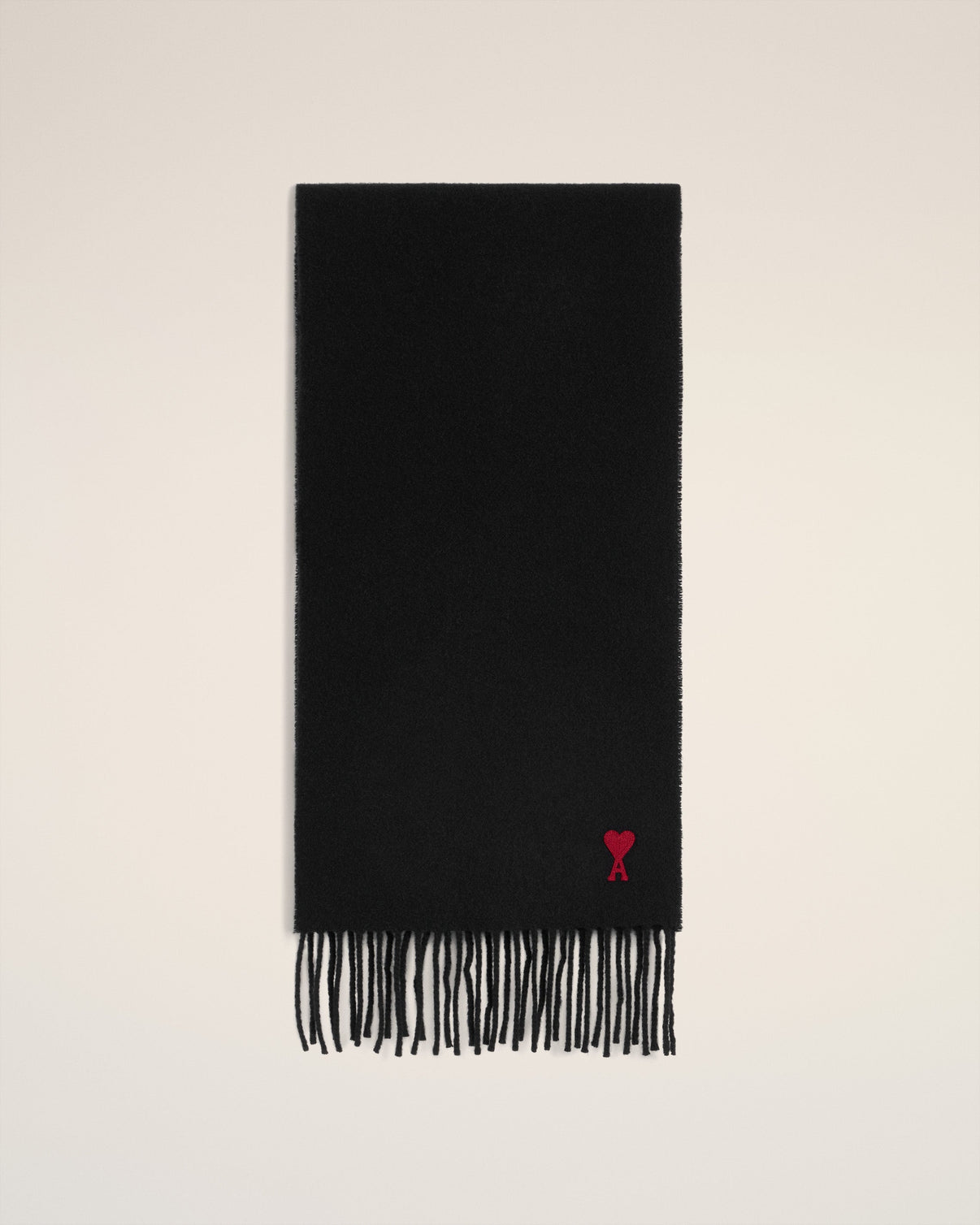 Black Wool Scarf
